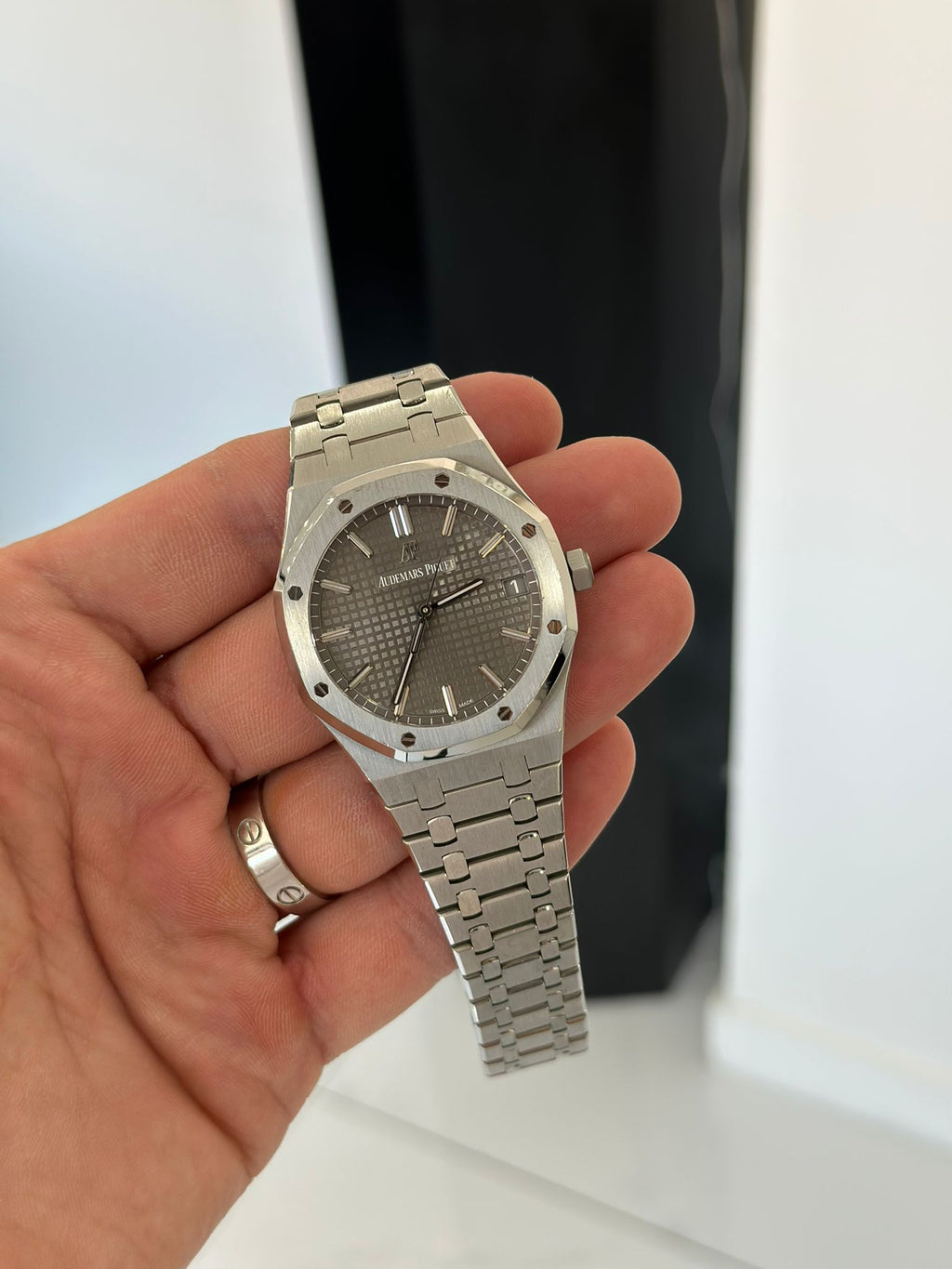 HOT 33mm Royal Oak On Wrist Oak Quartz Ap Royal Oak Wrist