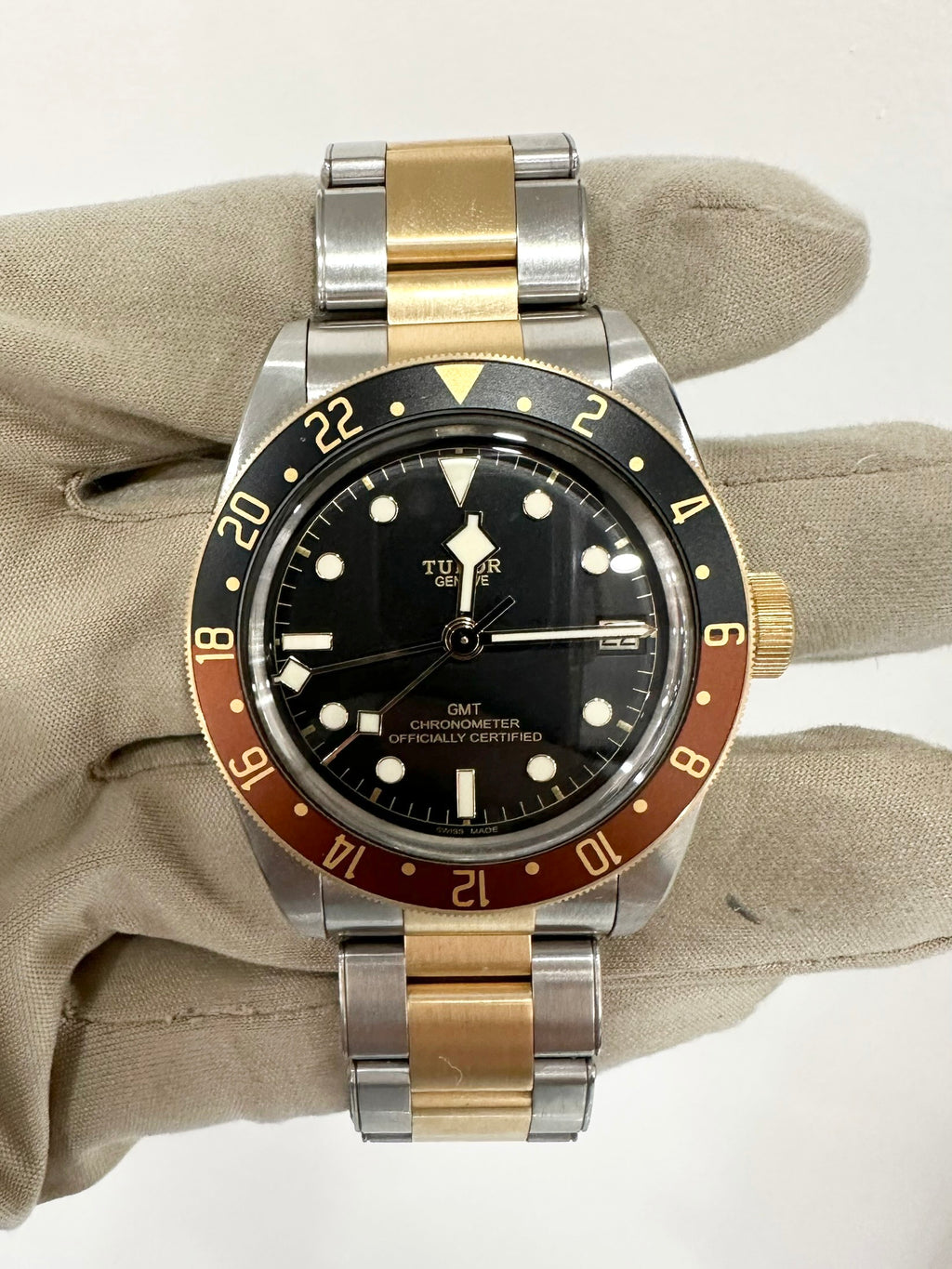 Tudor black gmt sale