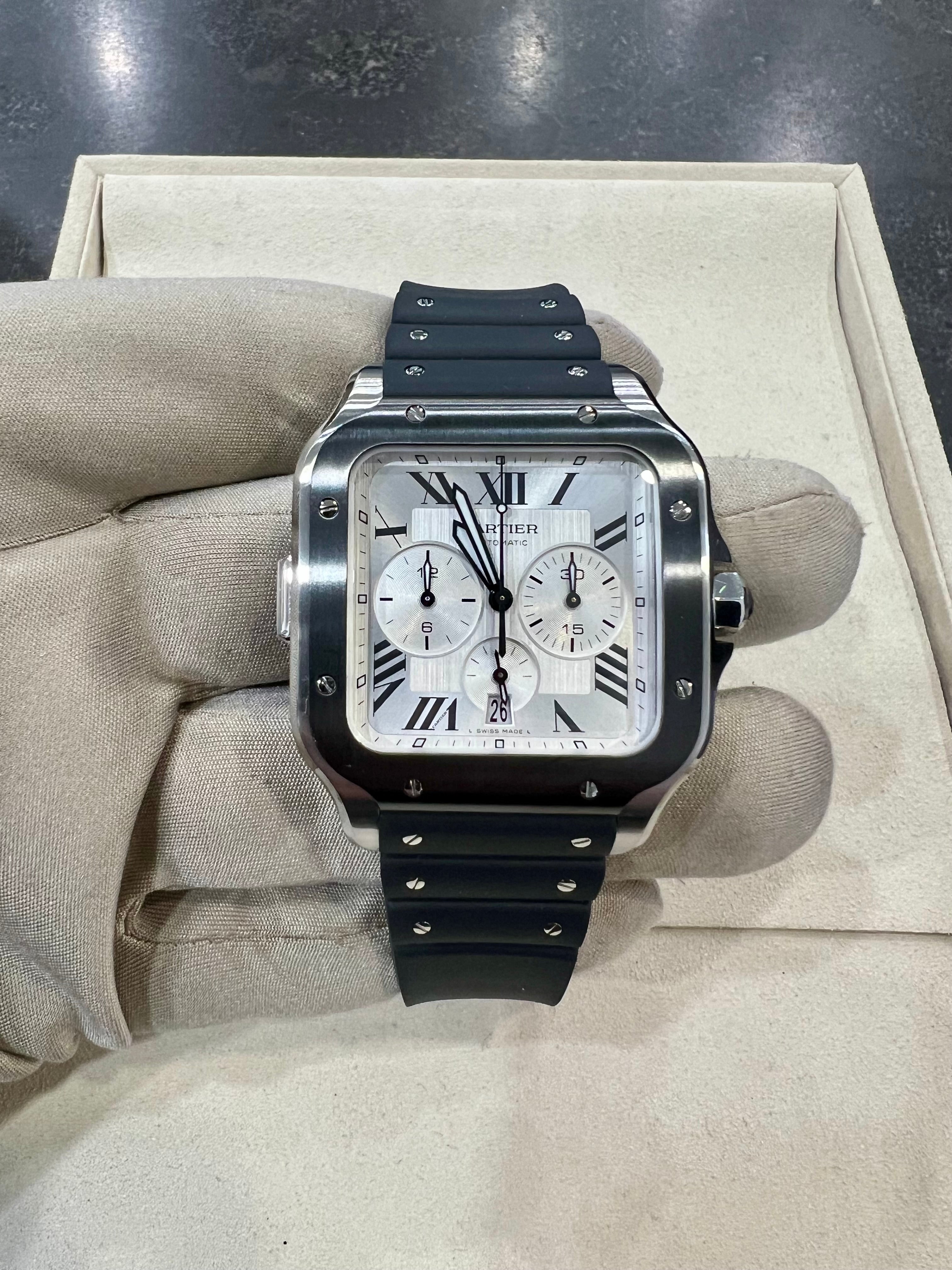 Leather Strap Santos De Cartier 2019 Cartier Santos De Cartier