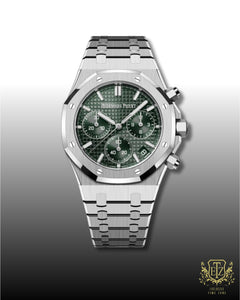 Audemars Piguet Royal Oak Chronograph 50th Anniversary Green Dial (Brand New)