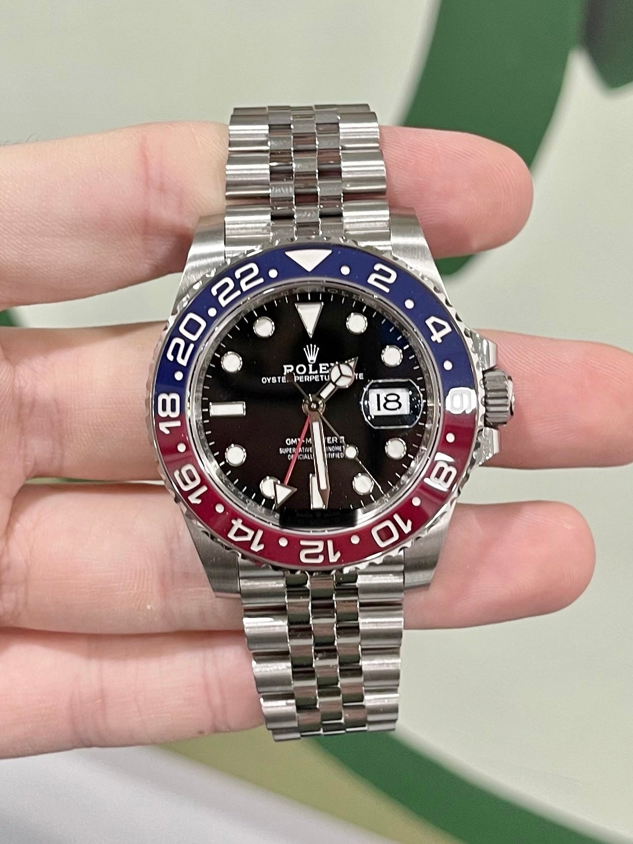 Rolex gmt master ii pepsi jubilee bracelet Clearance
