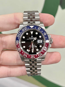 Rolex GMT Master II “Pepsi” on Jubilee Bracelet (Brand New