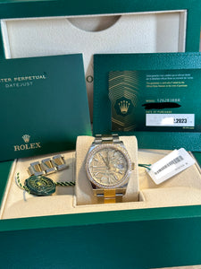 Rolex Datejust Two-Tone "Palm Dial" (126283RBR)