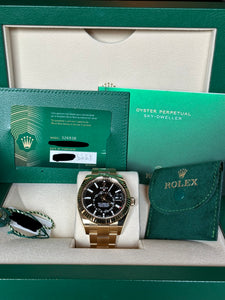 Rolex Sky-Dweller "Black Dial" (326938)