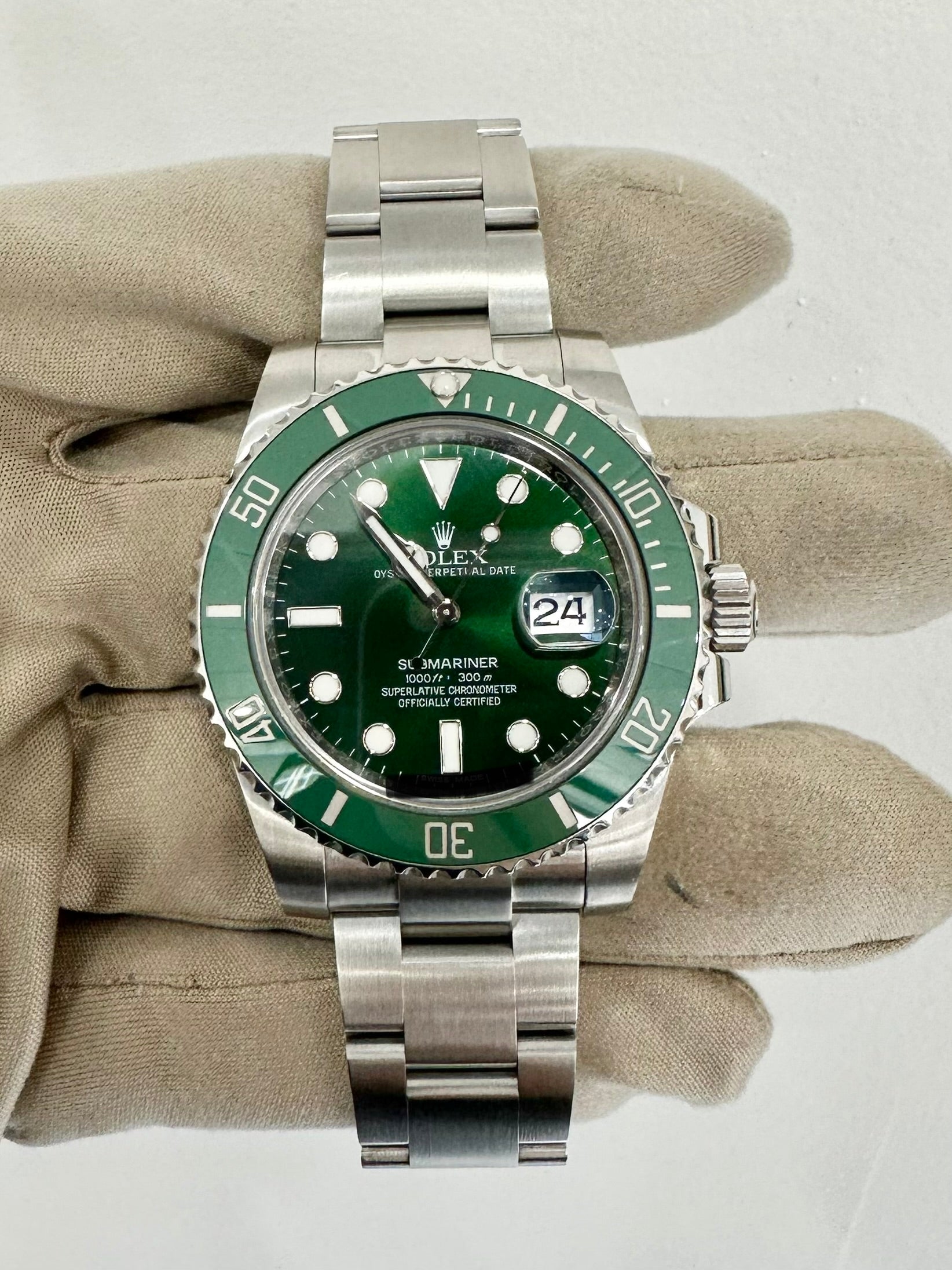 Rolex Submariner Hulk Exclusive Time Zone