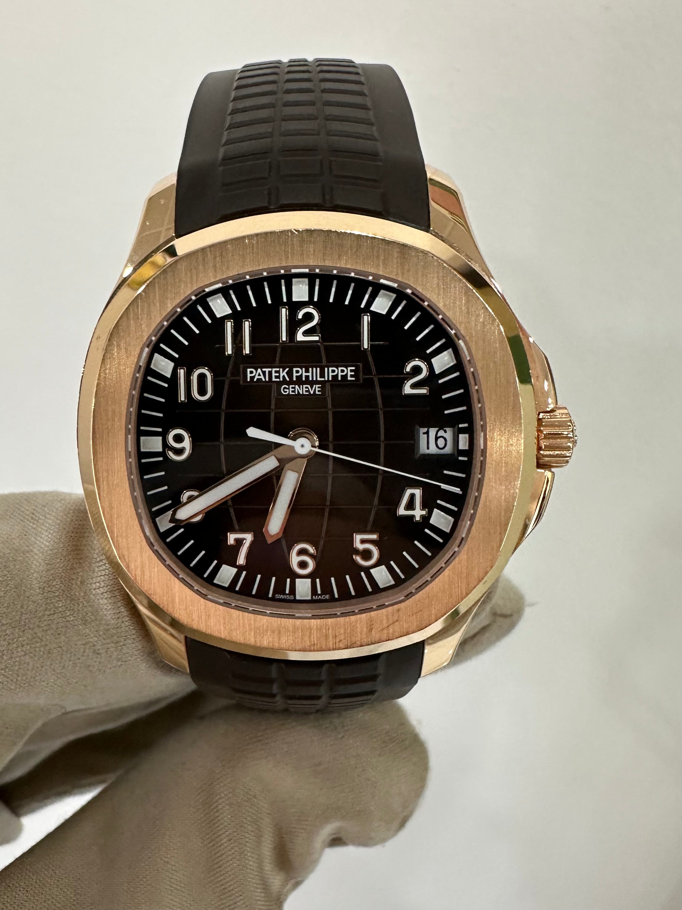 Patek Philippe Aquanaut Date Brown Rose Gold 5167R