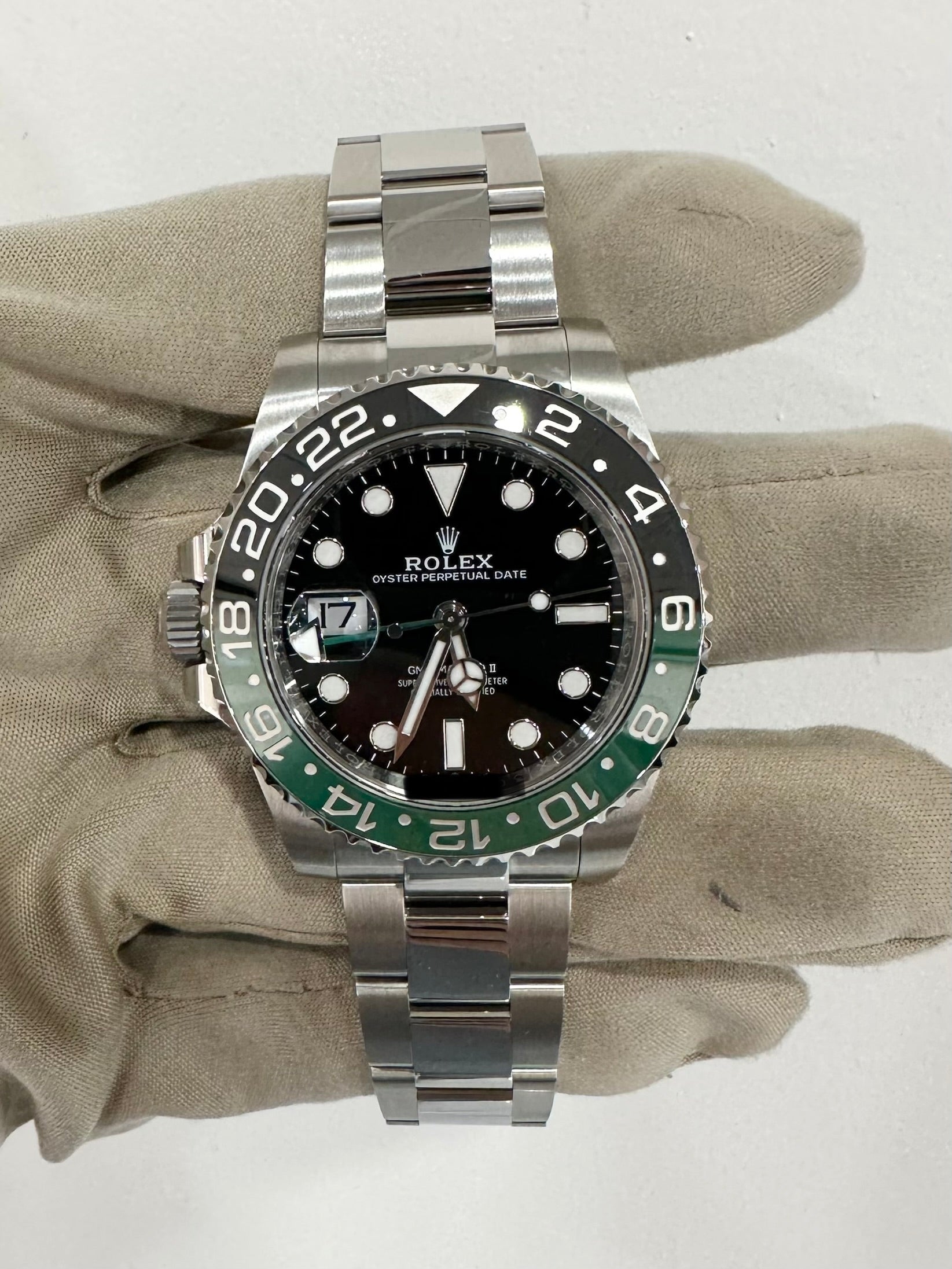 Rolex GMT Master II “Sprite” Oyster (Brand New) – Exclusive Time Zone