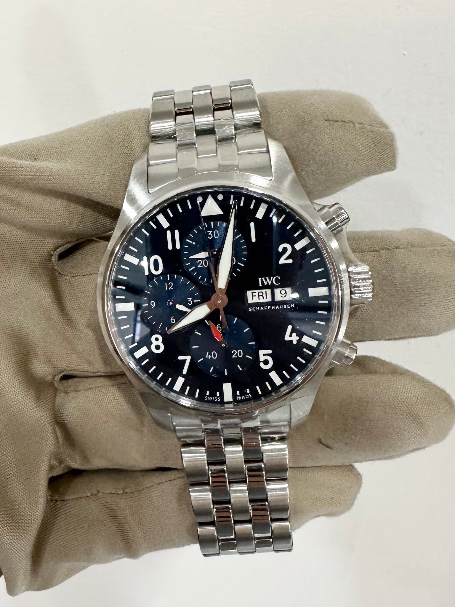 IWC Pilot’s Watch Chronograph 41 Blue Dial (Brand New)