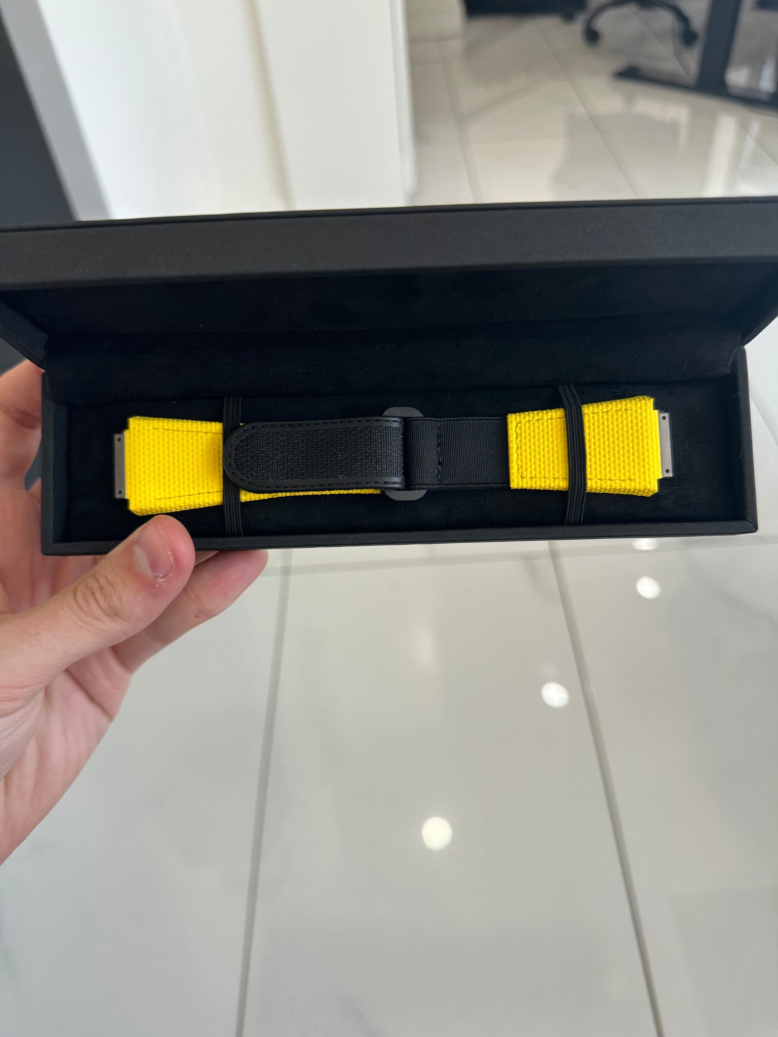 Richard Mille RM 11 Strap (Yellow Velcrow)