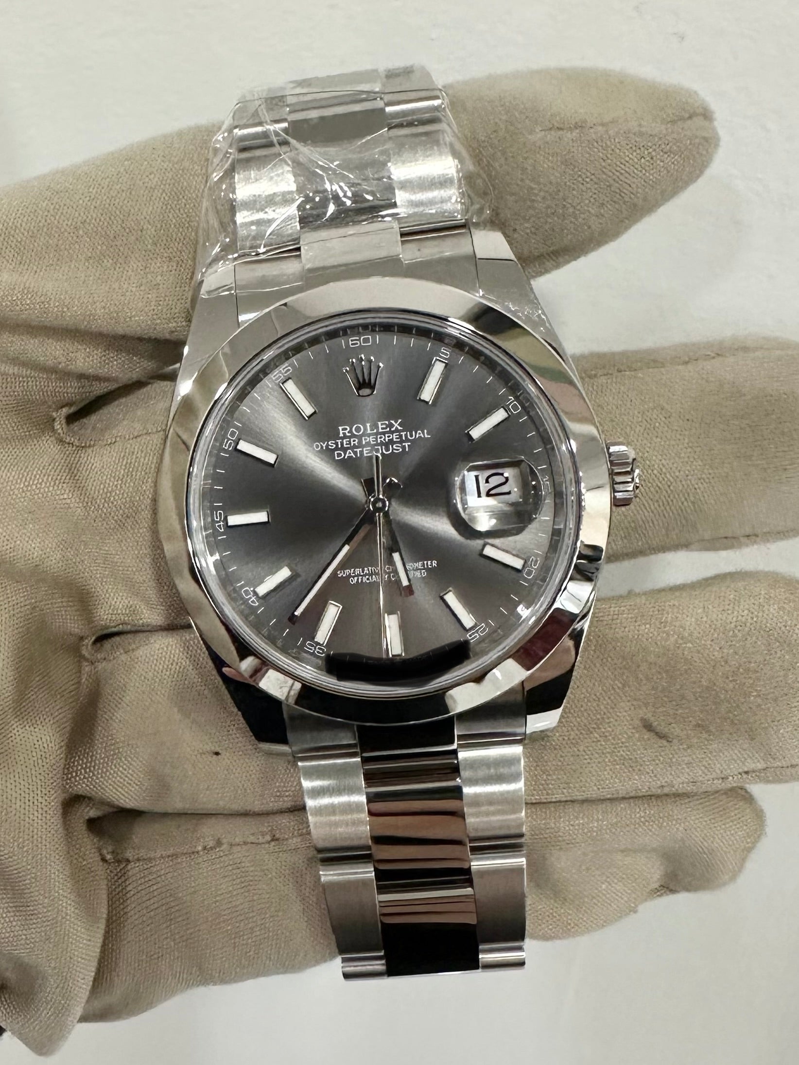 Rolex Datejust 41mm Grey Dial (Brand New)1